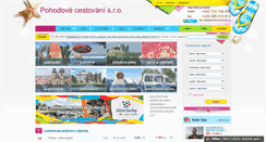 Desktop Screenshot of pohodovecestovani.cz
